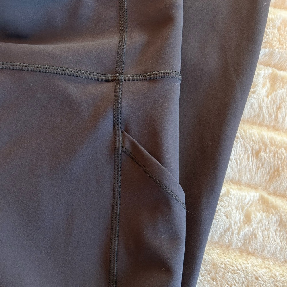 Lululemon Black Invigorate High-Rise Tight 25”